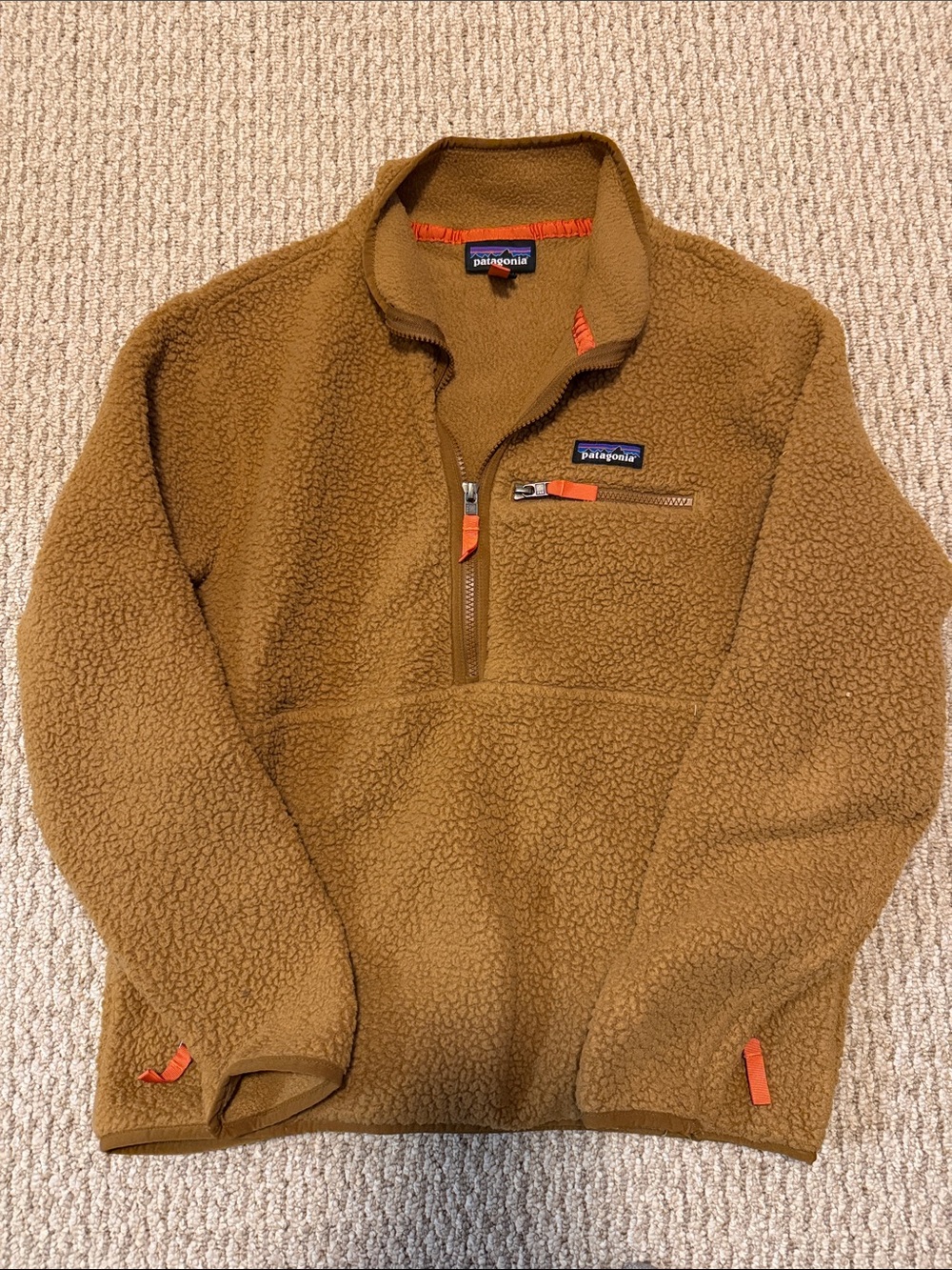 Patagonia Women's Brown Retro Pile Fleece Jacket